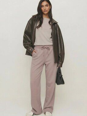 New York & Company NWT Modal Scuba Wide Leg Pant - M